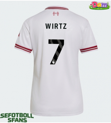 Liverpool Florian Wirtz #7 Bortatröja Kvinnor 2026-27 Kortärmad